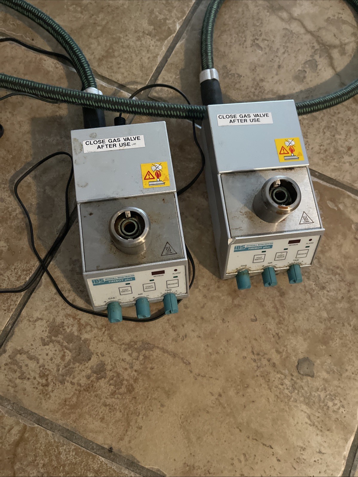 2-IBS Intergra Biosciences Fireboy Plus Safety Bunsen Burner