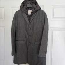 Zara Boys Grey Coat Size 13/14 New Without Tags