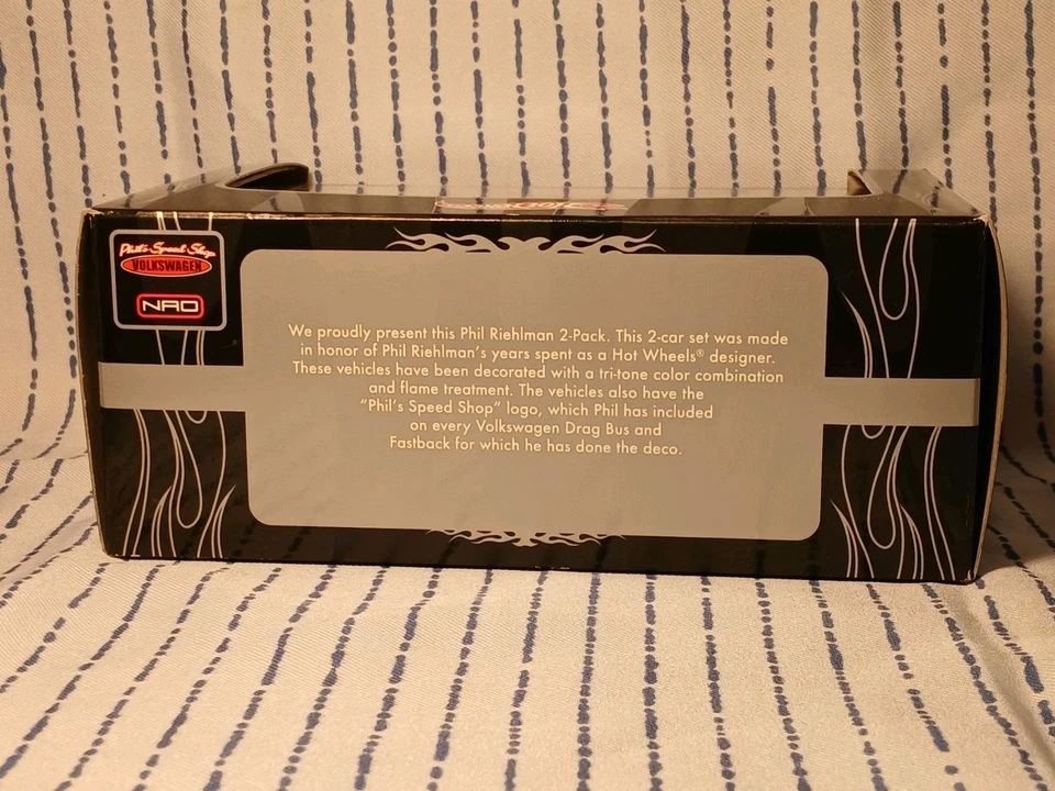 Autobús de arrastre Hot Wheels Japón Phils Speed Shop Riehlman blanco VW FASTBACK #159/1500 Foto 4 de 4