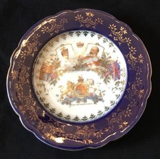 Victorian-Style King Edward VII Coronation Commemorative Plate