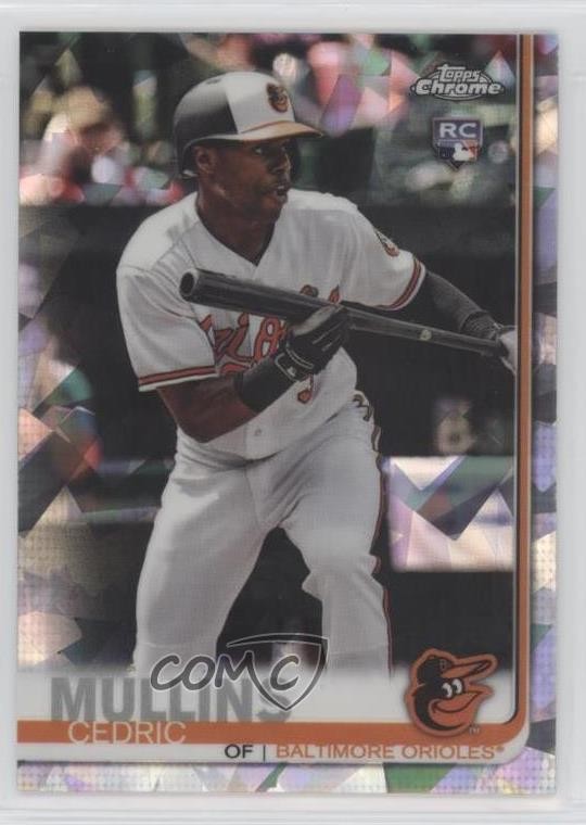 2019 Topps Chrome Sapphire Edition Cedric Mullins #318 1c7