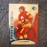 2025-26 SP Hockey Zayne Parekh Rookie Authentics Blue #133 Flames RC