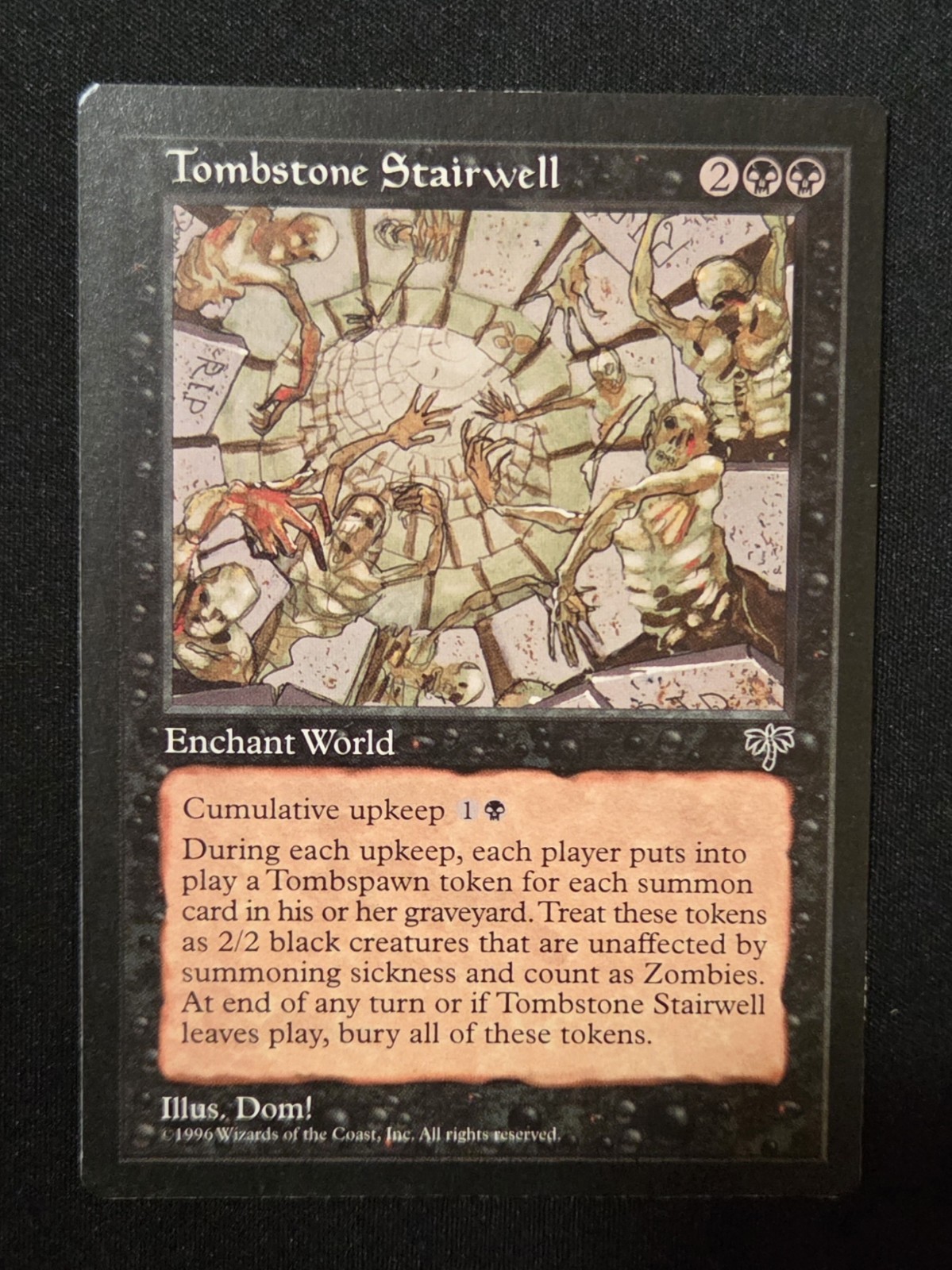 Tombstone Stairwell Mirage MTG Magic the Gathering NM