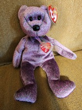 Ty Beanie Baby 2000 SIGNATURE Bear W Errors RARE!