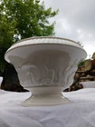 Haeger White Footed planter pottery #230 vintage 5.5"×9.25"