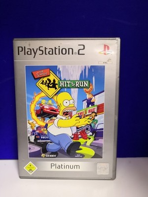 The Simpsons: Hit and Run | Sony Playstation 2 | PS2 | Platinum , gut erhalten