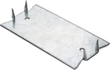 Qlvily 50PCS Nail Plates for Wood Studs, 1.5 X 2 Inch Nail Plate, Sharp Pointed