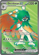Holofoil Decidueye ex - 100/088 - NM - Perfect Order