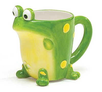 Toby The Toad Frog Coffee Mug Adorable Mug With Gift Box