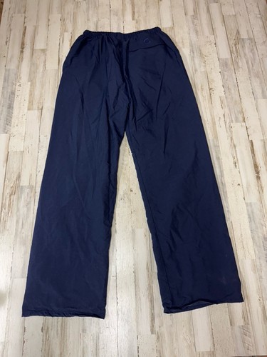 Mens Sunderland’s Dolphin Golf Waterproof Rain Pants Made In Scotland Navy Sz L - 第 2/6 張圖片