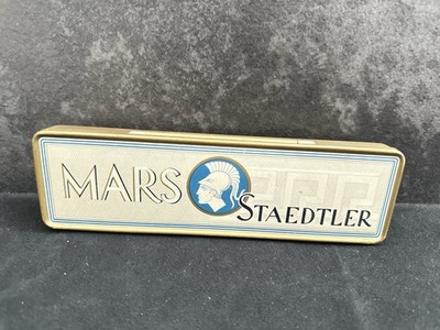 STAEDTLER 263 Kopfstift  12 unbenutzte in Metallbox (ca. 1960er)