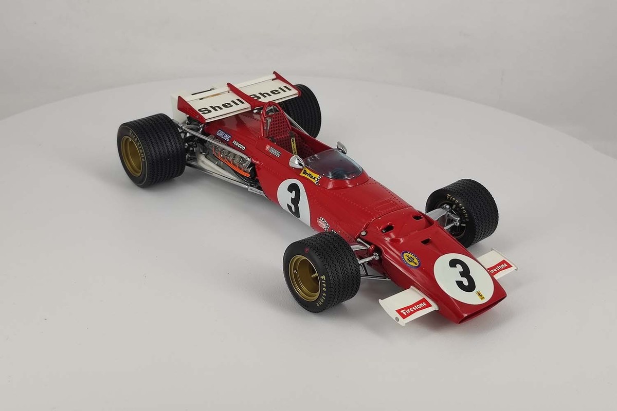 Exoto １/１８ グランプリクラシックシリーズ　フェラーリ３１２B　１９７０ Exoto Ferrari 312B #3 - Jacky Ickx - Winner GP Mexico 1970. 1/18