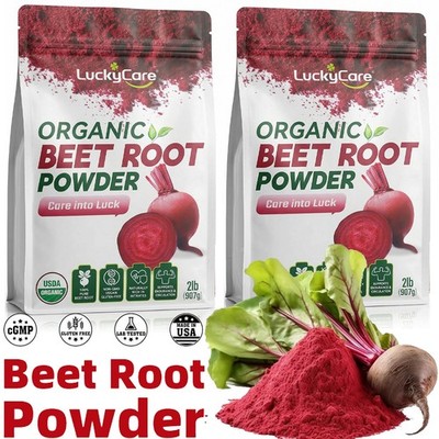 Red Beet Root Powder 2/4LB Beta Vulgaris Non-GMO Nitric Oxide Extract Super Food