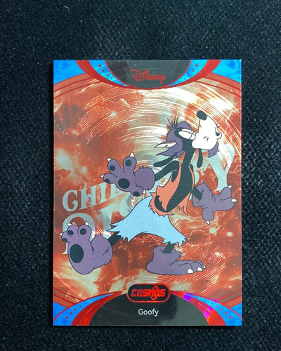 2025 Kakawow Cosmos Disney Goofy #CDT-TR-33 Chill With Disney Red 18/75 OC83