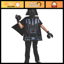 Star Wars Darth Vader Costume - Lego Themed Kids Character Outfit, Size Insert