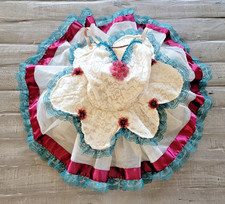 REVOLUTION Girl Size MC Ivory Dance Ballet Pointe Recital TuTu Costume Dress