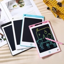 8.5  LCD Writing Tablet Drawing Board Erasable Notepad for Kids. 32 Pcs NEW