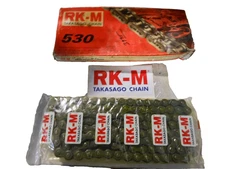 NOS RK-M530 Takasago Chain Chain 120L Fits: Honda 94-03 VF750 98-05 VTR1000