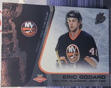 2003 Pacific Eric Godard Rookie Quest For The Cup 🚨🚨🚨 New York Islanders 