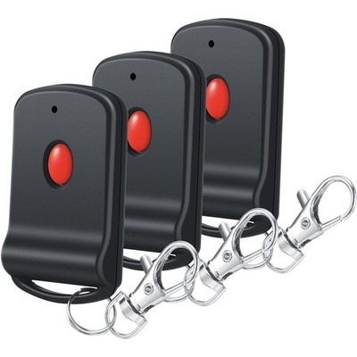 3 Pcs Garage Door Opener Remote,Portable Remote Garage Transmitter 10 Dip 3179