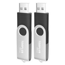 USB 2.0 Flash Drive 64GB Thumb Drives Memory Stick Jump Drive Zip Drive 2Pack...