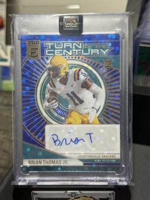 2024 Donruss Elite Turn of the Century Autographs Brian Thomas Jr. #TCA-BTH /25