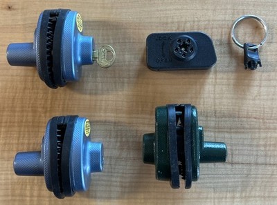 MASTER LOCK/NOBLE GUARD/BRYCO. Trigger Lock Lot Of 4, 2 With Keys/2 Without
