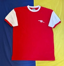 ARSENAL 1971 HOME RETRO SOCCER JERSEY FOOTBALL SHIRT SCORE DRAW Sz. L