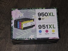 Set of 4 Ink Cartridges for HP 950XL and 951XL