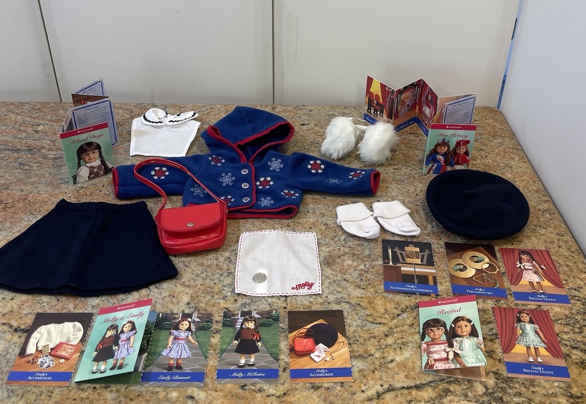 American Girl Doll Molly's Recital Outfit LOT MOLLY American