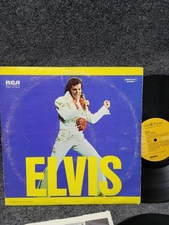 Vintage Elvis Presley 2LP Vinyl ELVIS RCA Victor Dynaflex DPL2-0056 USA 1973