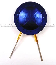 High Quality 24.8mm Flat Wire tweeters Diaphragm voice coil Blue Titanium 