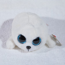 Ty Beanie Boos - ICY the White Baby Seal 6"  Plush Stuffed Animal Toy NWMT