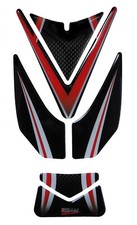 Lackschutz Tankpad Schutz Carbon Rot kompatibel f&uuml;r Honda CBR 1000 RR Fireblade
