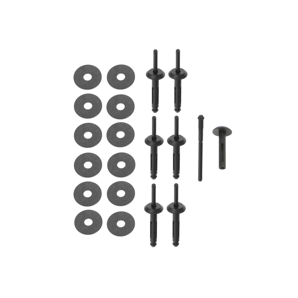 KIT PROTECTOR CONTRA SALPICADURAS TRASERO 17-19 RAM 2500 3500 SIN BROTES GUARDABARROS MOPAR Foto 4 de 4