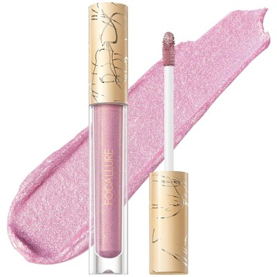FOCALLURE Metallic Liquid Lipstick,Non Stick Cup Lip Gloss,High Impact Lip Color