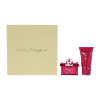 Salvatore Ferragamo Signorina Ribelle 2 Piece Gift Set: EDP 30ml - Bod For Women