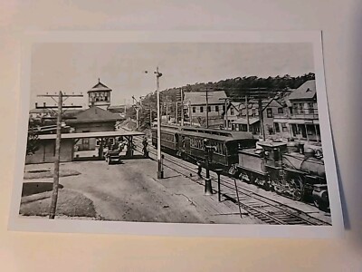 Kodak RPPC Railroad Station Buzzards Bay 1908