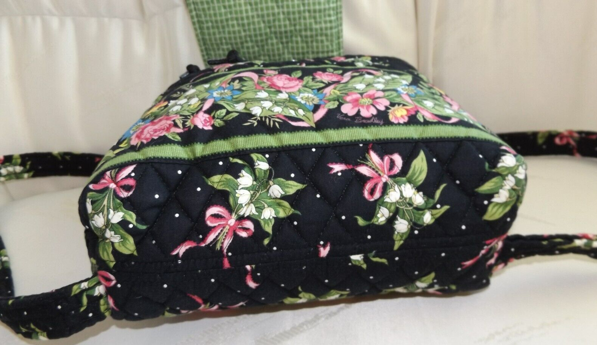 Vera Bradley vintage New Hope mimi backpack with travel train case Vintage Vera Bradley: Mimi Backpacks (2000 - 2004) - YouTube main image 2