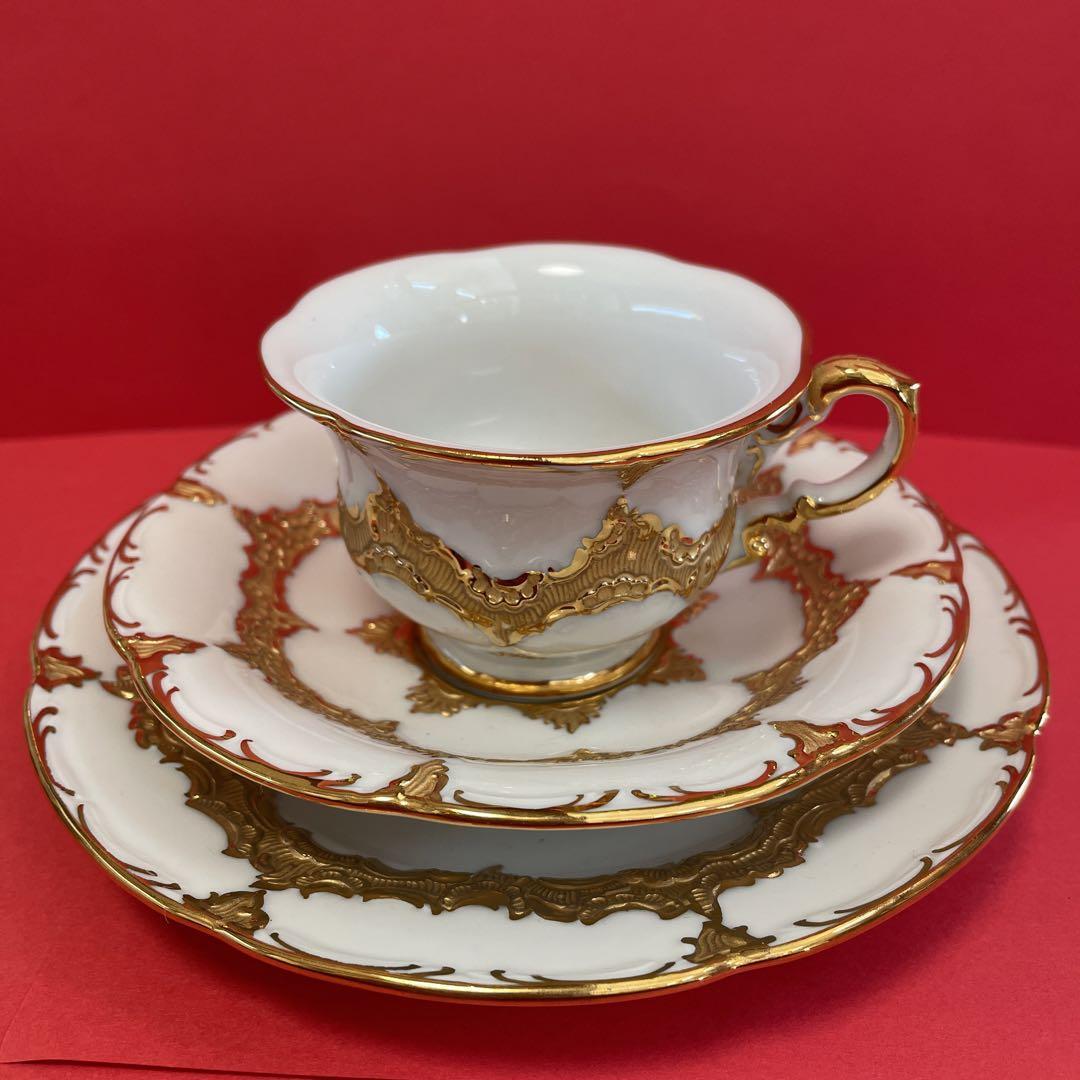 Rare Meissen B Form Meissen Glanz Gold B Form Trio unused | eBay