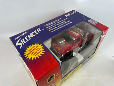 Vintage Nikko Silencer Red Off Road RC Radio Control Monster Truck