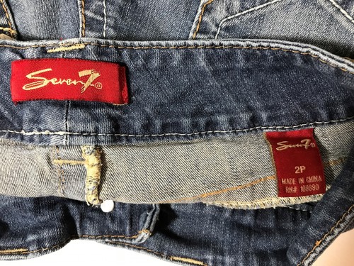 Seven7 7 Seven Damen Boot Cut Low Rise Jeans Größe 2P - Bild 4 von 4