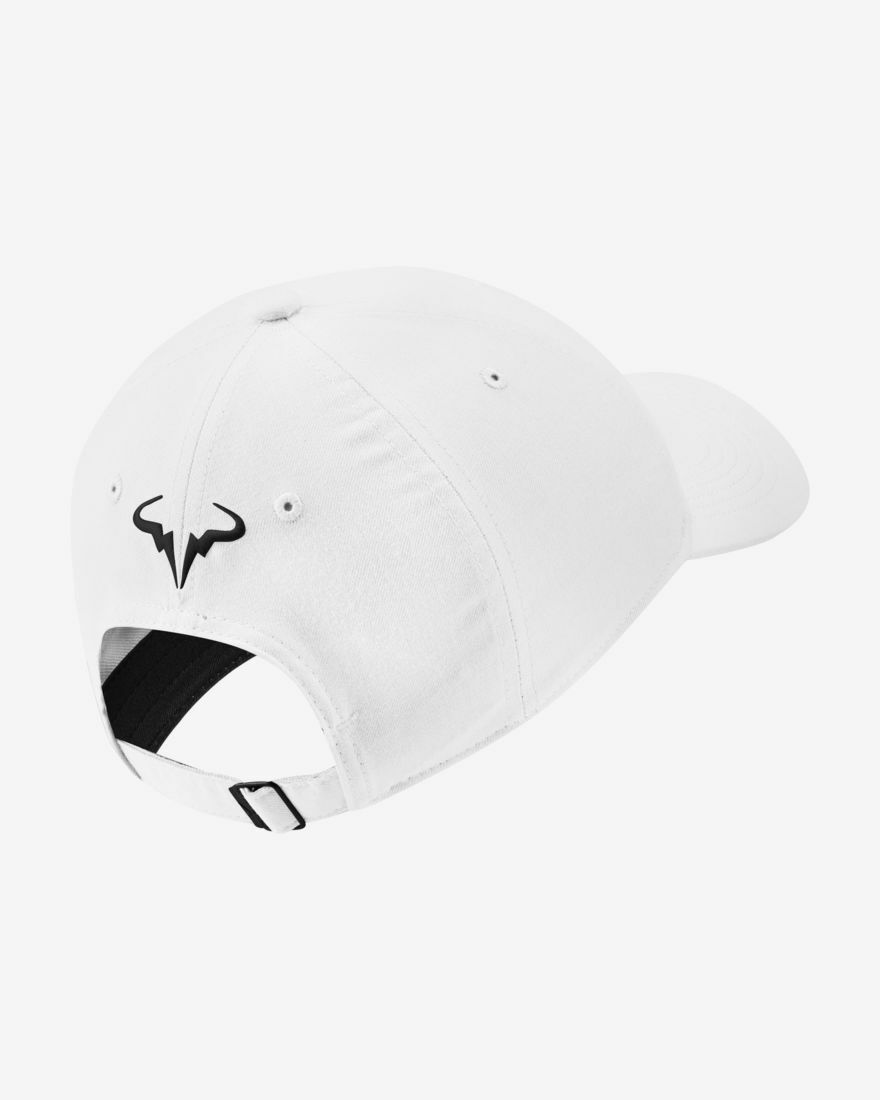 Nike Aerobill Rafa Nadal Bull Aerobill H86 Tennis Hat White