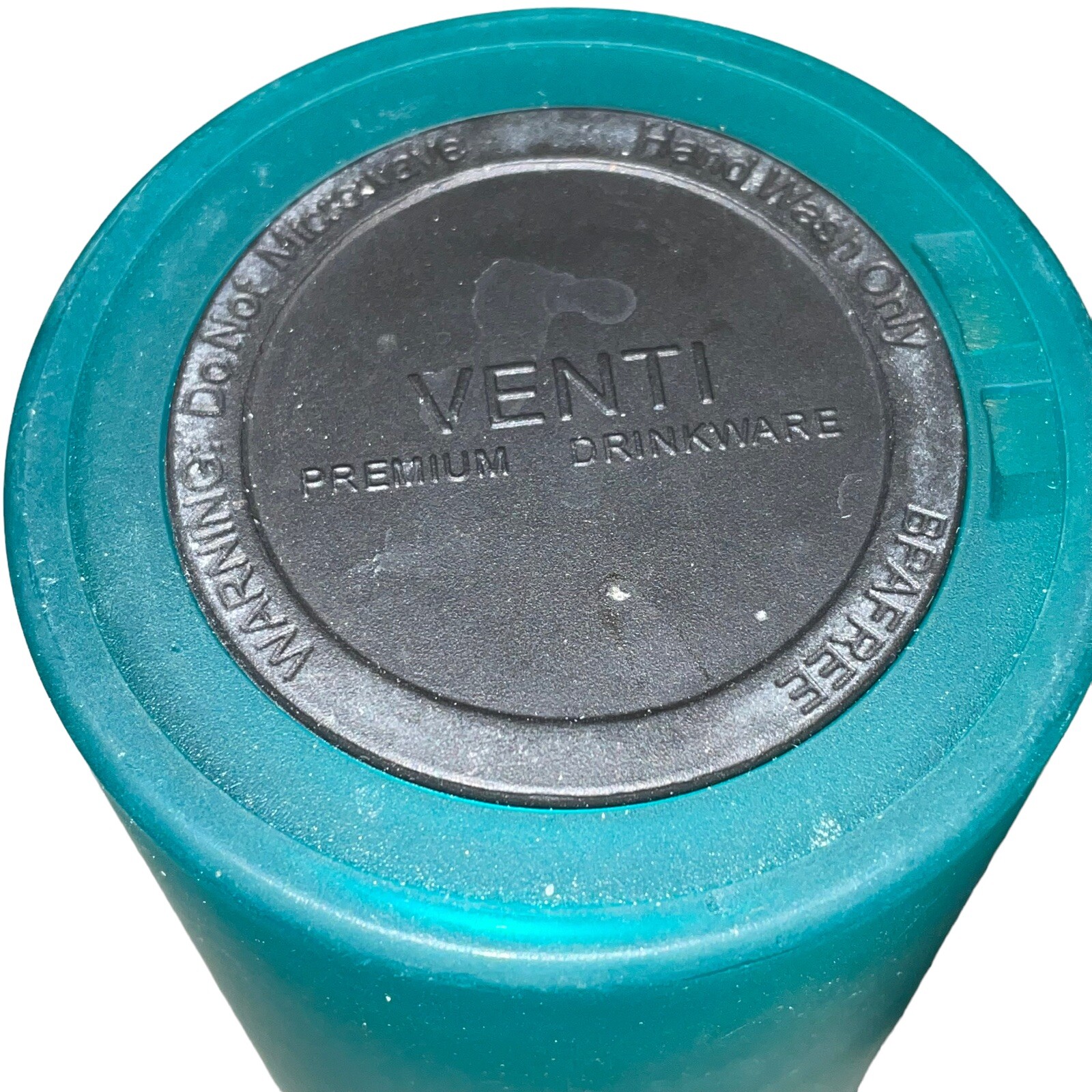 Cirque Du Soleil Kurios Venti Premium Drinkware Travel Bottle Push Open Blue 14o