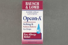 Bausch  Lomb Allergy Eye Relief Opcon-A  0.5 oz. Eye Drops