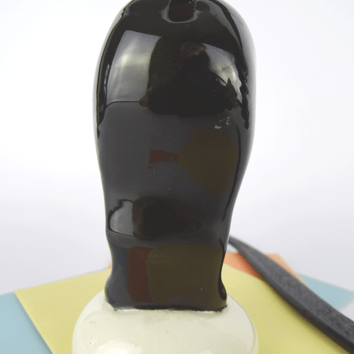 GOEBEL Figur Katze, Brieföffner Brezelhalter, Letter Opener, Hummel, 50er Jahre - Bild 10 von 12