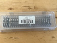  25-Pk Bone Shaped Pet Blank Name Tag Brushed Chrome 7324-20