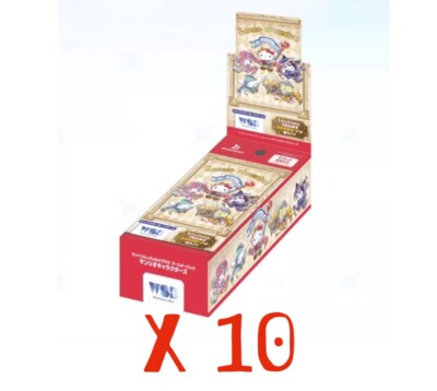 Weiss Schwarz Blau  Sanrio Characters Booster Box (10 Boxes)