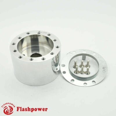 Flashpower Steering Wheel Adapter Boss Kit MG MGA MGB GT Roadster Polished