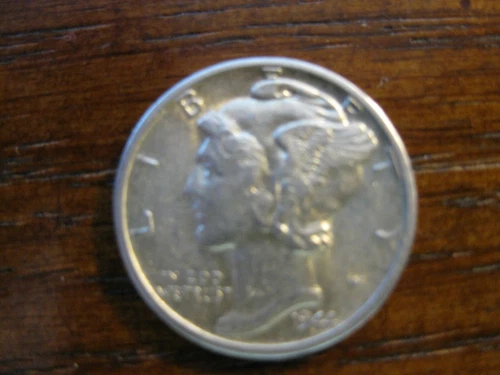 1944 D "Mercury" Liberty Dime XF/AU!